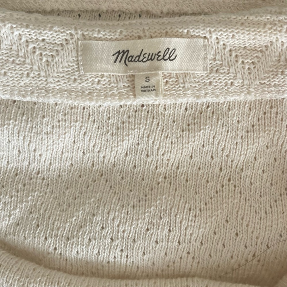 MADEWELL Ruffle Crochet Tank Top - Picture 8 of 10